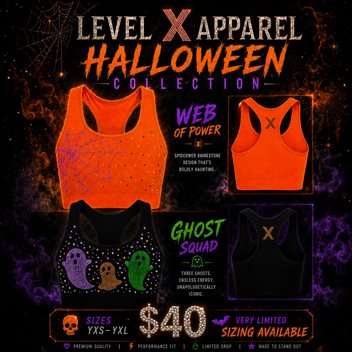 Level X Exclusive Halloween Collection - Available Now!